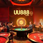 Experience immersive gambling at U888 COM with lively casino tables and excited players.
