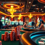 79King showcases players betting big at a luxurious casino table, highlighting the thrill of gambling.